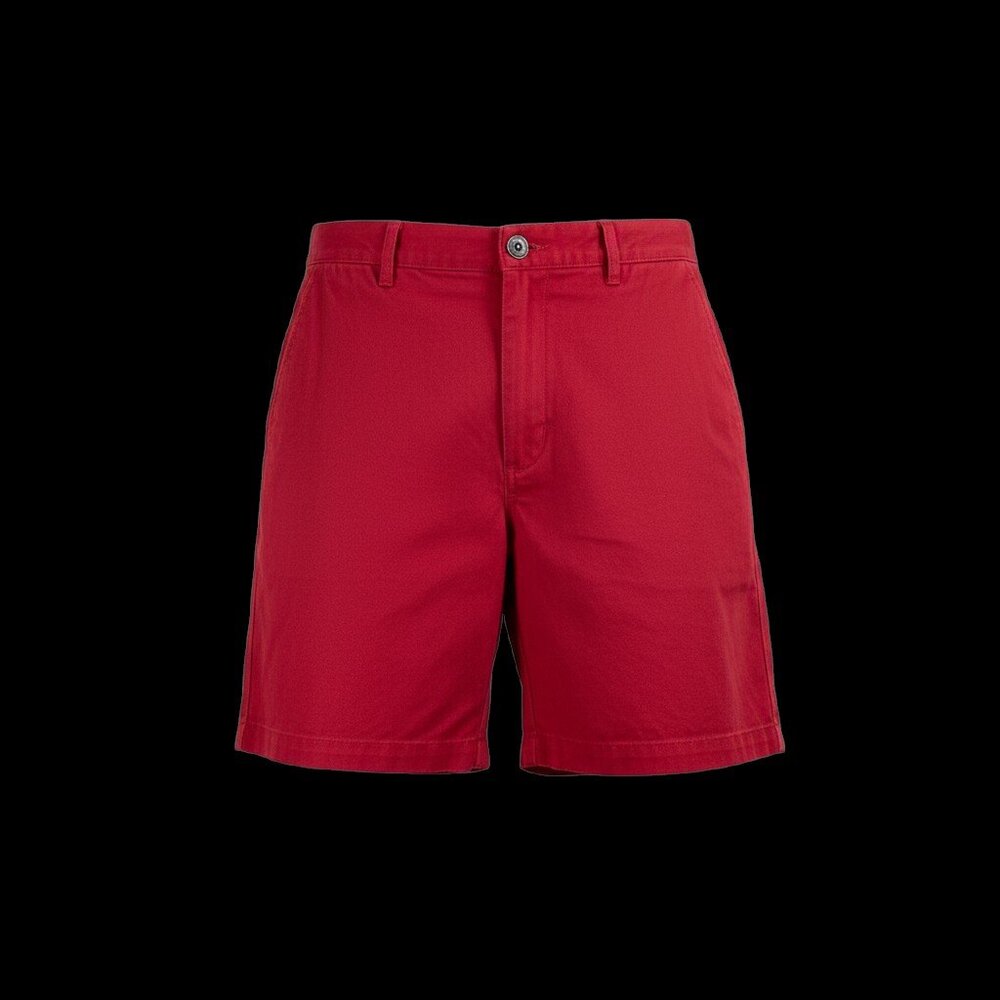 Lauren Ralph Lauren High Rise Chino Shorts Size 6 | Red | 100% Cotton